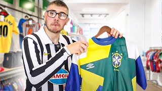 Danny Aarons Goes Shopping For INSANE £500 Football Shirts  Shirt Shopping