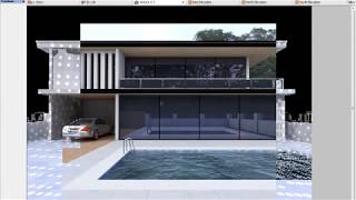 ArchiCad 19 Exterior Rendering