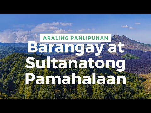 #Barangay at Sultanatong Pamahalaan