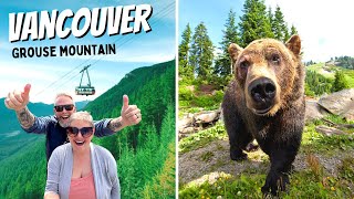 BEARS? LUMBERJACKS? THE GRIND? What is Grouse Mountain all about?  Vancouver, Canada