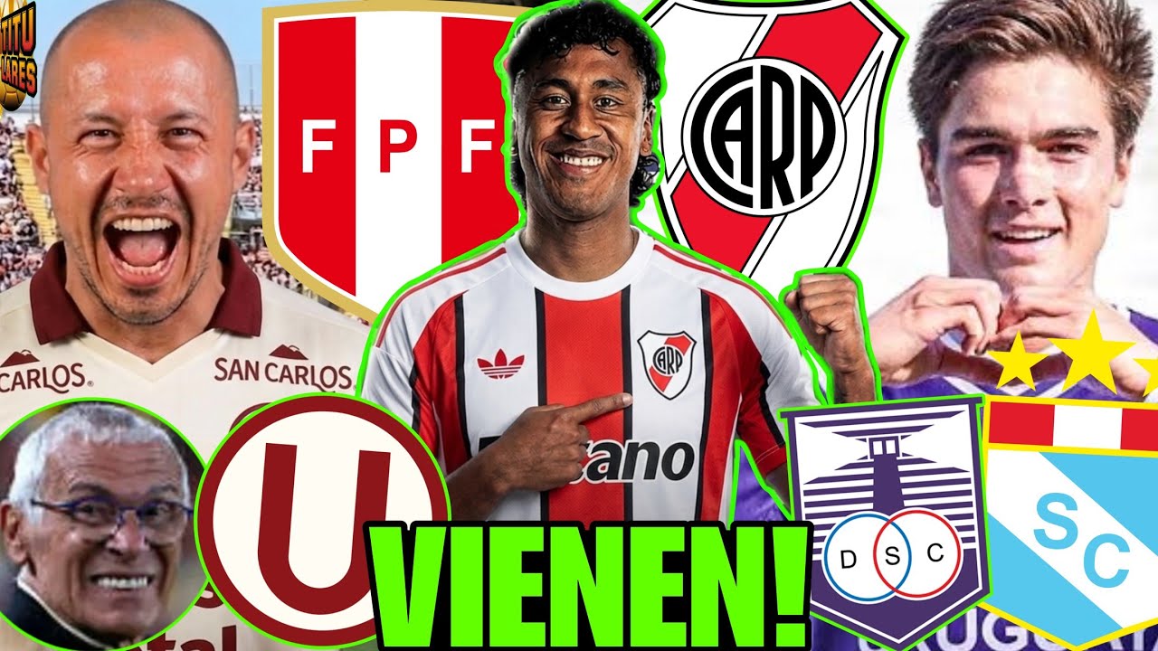 Tapia a River y Lapadula a la U: los fichajes que sacuden la Liga 1