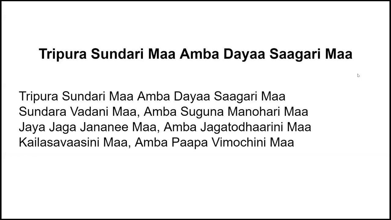 easy-bhajan-for-kids-part-6-tripura-sundari-ma-youtube