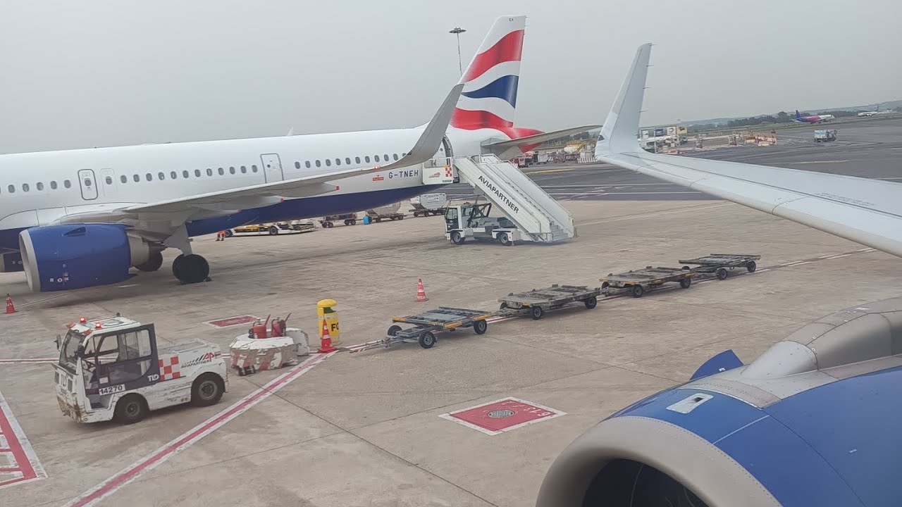 British Airways Airbus A321neo da Roma Fiumicino a Londra Heathrow 