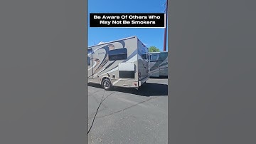 Unwritten Rules Of Campgrounds Part 13- Courteous Smoking! #shorts #rv