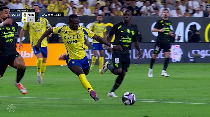 Sadio Mané Tonight SCORED with Al Nassr vs Al Ittihad | 1080i HD