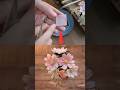 【つまみ細工】コスモスの作り方/fabric flower/tsumamizaiku #youtubeshorts #つまみ細工 #shorts