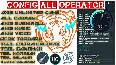 UPDATE!CONFIG FAST CONNECT ALL OPERATOR GASSPOLLL BROW | AXIS GAME | ALL EDUKASI | KOUTA TIKTOK Rp 1
