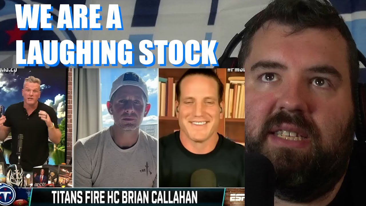 WATCH: Tennessee Titans fan goes off watching Pat McAfee discuss the firing of Brian Callahan
