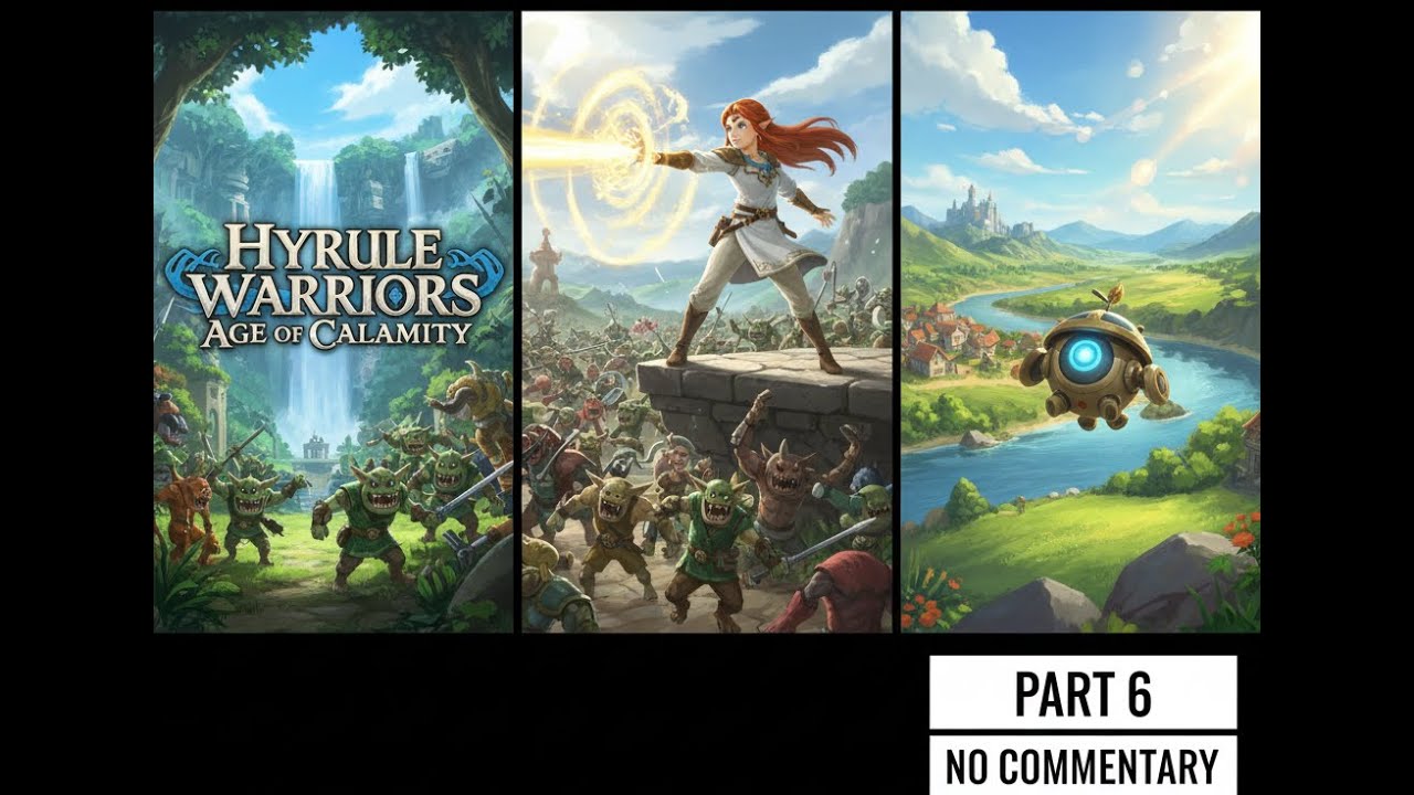 Hyrule Warriors: Age of Calamity - Full Walkthrough [No Commentary] Part 6 (Nintendo Switch)