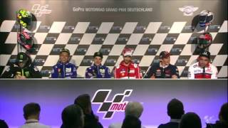 Jawaban lucu Petrucci yang membuat Marquez tertawa terbahak-bahak (press conference MotoGP german)