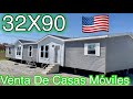 ‼️LA CASA MOVIL MÁS GRANDE en la que he ESTADO (32X90 Deer Valley Orchard) - RECORRIDO Por la CASA‼️