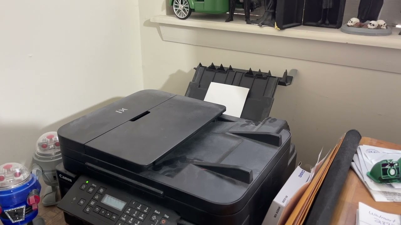 Как печатать адрес на конвертах на Canon G7020