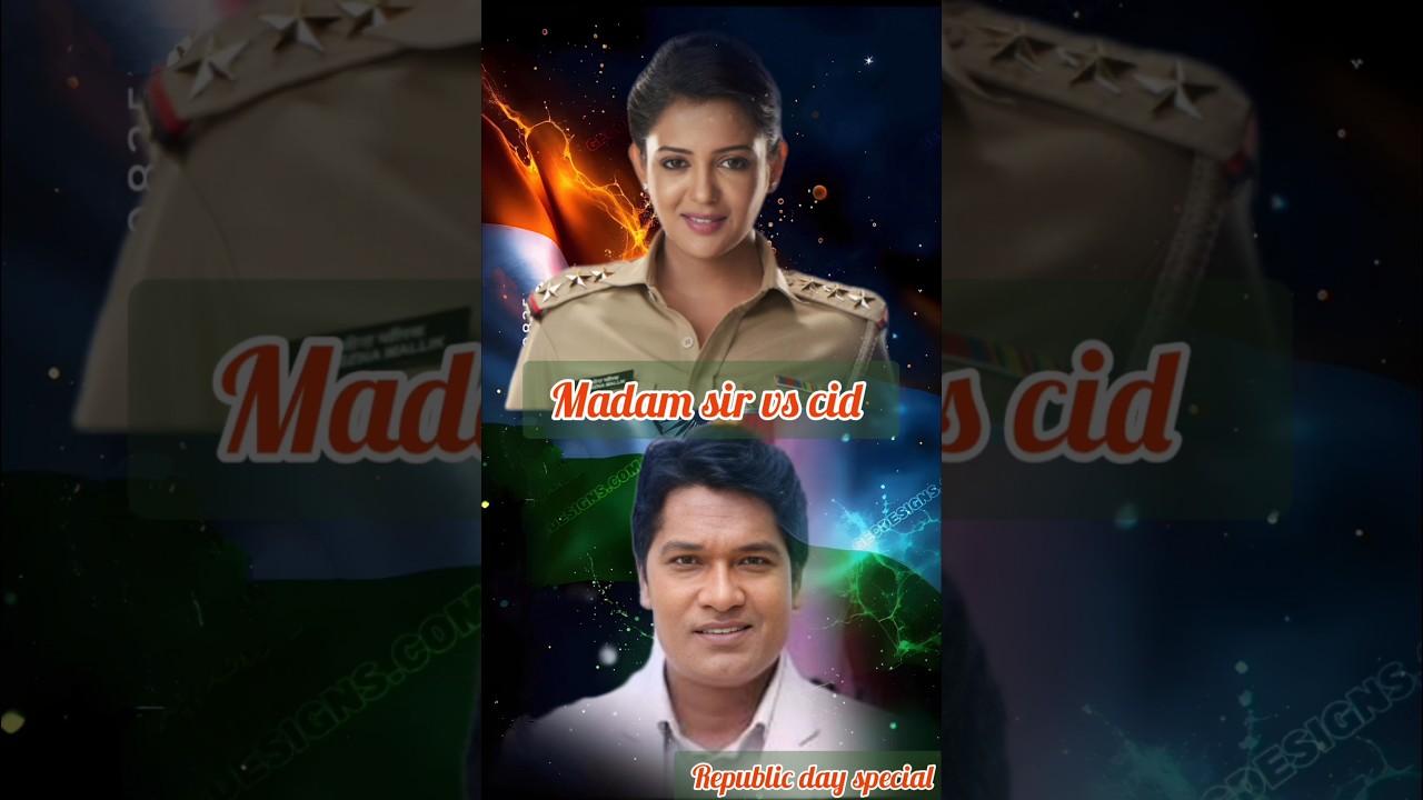 Madam sir vs cid // republic day special 