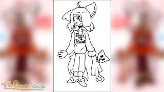 Karma Akemi [Oc SpeedPaint] The Pumpkin's Refuge