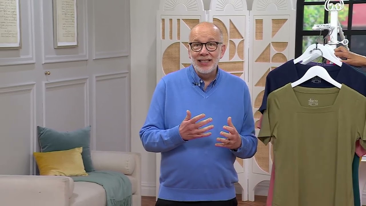 Denim & Co. Essentials Favorite Jersey 2-Pack Square Neck Tops