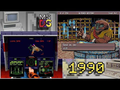 75 MS-DOS games released in 1990