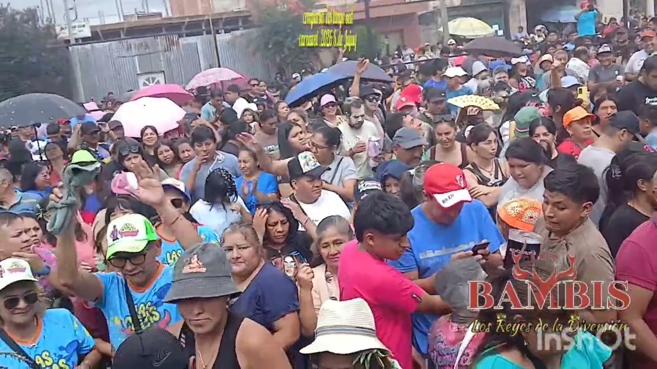 Grupo  BAMBIS  en vivo( desentierro  de la comparsa  los tengo sed   carnaval  2026)