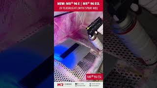 UV Lamps MR 96 E and MR 96 ESL for Magnetic Particle Testing and Penetrant Testing | NDT | ZfP