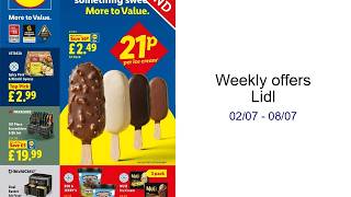 Weekly offers Lidl 02/07 - 08/07