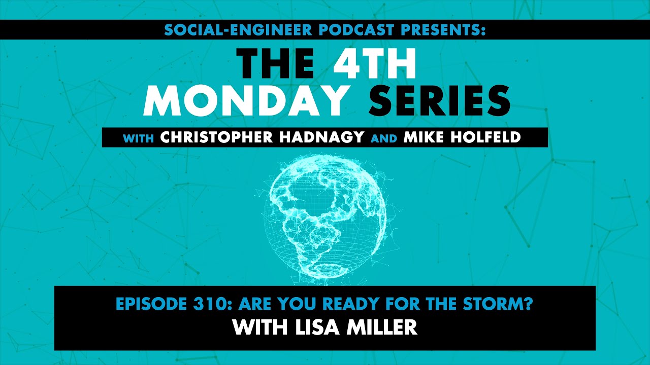 The 4th Monday Series - Ep. 310 - Are You Ready for the Storm? with Lisa Miller
