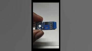 Vibration sensors Module #shorts #diy #sensor #project
