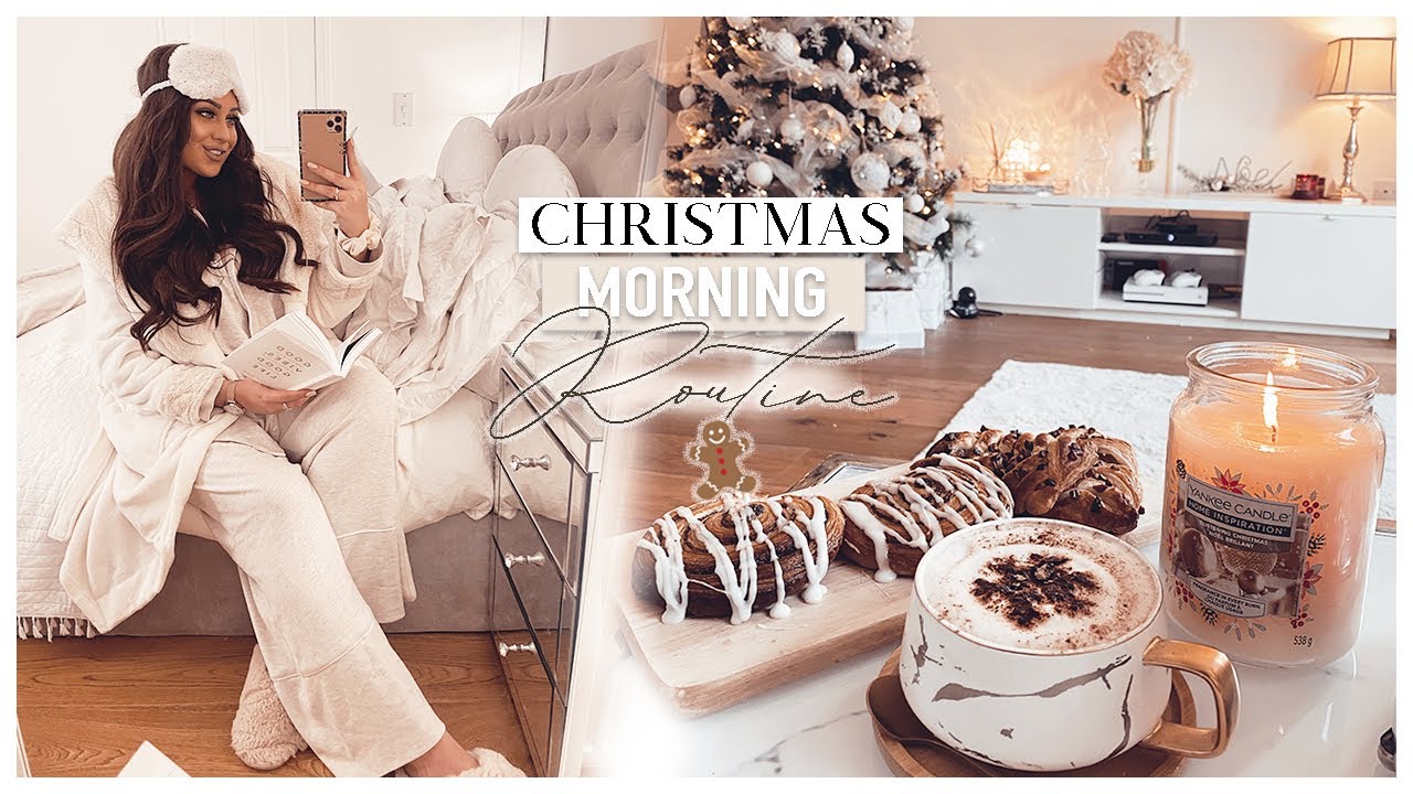 FESTIVE MORNING ROUTINE | COZY & RELAXING 2020