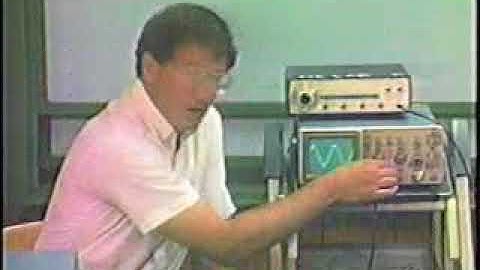 analog oscilloscope demo