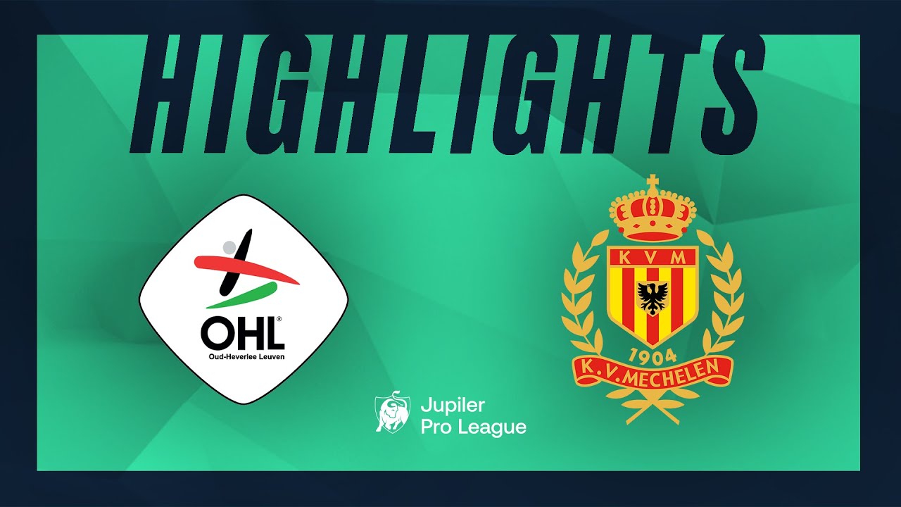 VIDEO: Samenvatting OH Leuven - Anderlecht - OHL - Oud-Heverlee Leuven