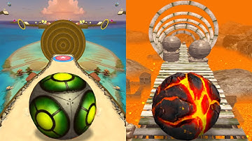 Going Balls VS Rollance Adventure Ball,GyroSphere Trials,Rolling Balance Ball 3D,Space Rolling Balls
