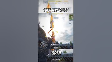 La mejor configuración para la ODEN en CODM #odenmitica #codm #callofduty #codmlatam #br0ken #fyp