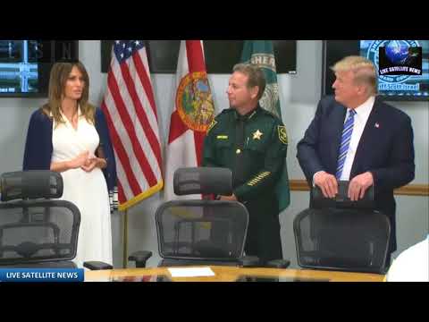 First Lady Melania Speaks to Florida Police Officers and First Responders