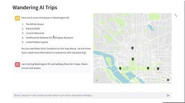 Wandering AI Trips with Streamlit | OpenAI Assistants API Dev Day Demo Project Recreated