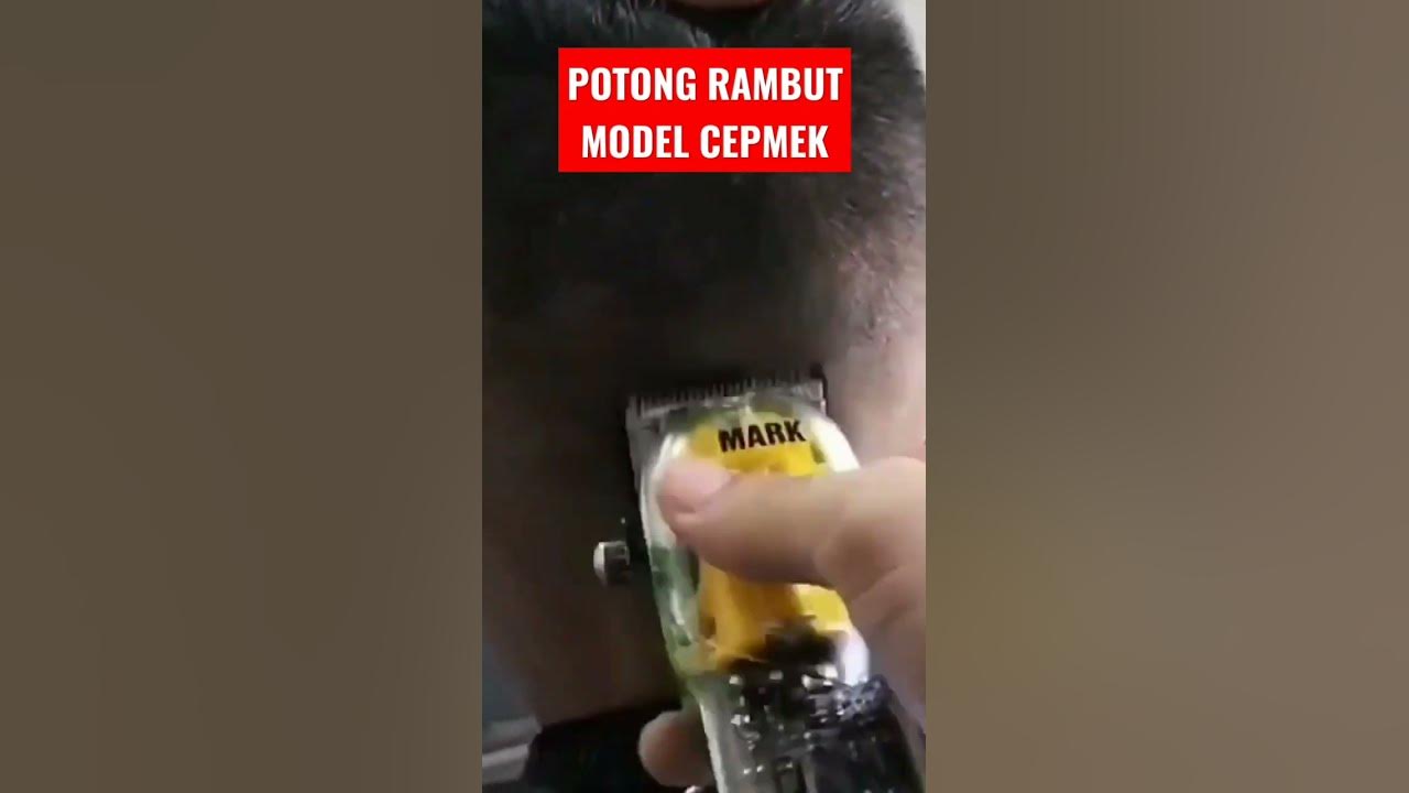 POTONG RAMBUT MODEL CEPMEK #viralvideo#cepmek - YouTube