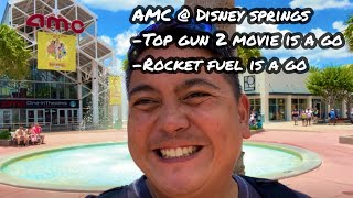 🇺🇸 AMC @ Disney Springs: Top Gun movie is a go, and rocket fuel is a go. Blast off