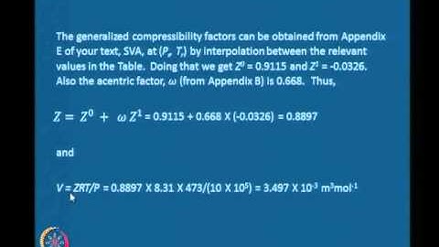 Generalized correlations(cont)Residual Properties