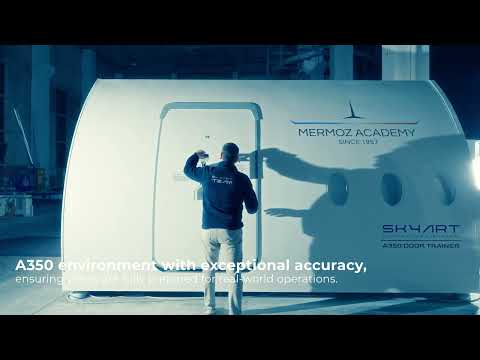 A350 Door Trainer - Advanced Cabin Crew Training  Solution for Mermoz Academy