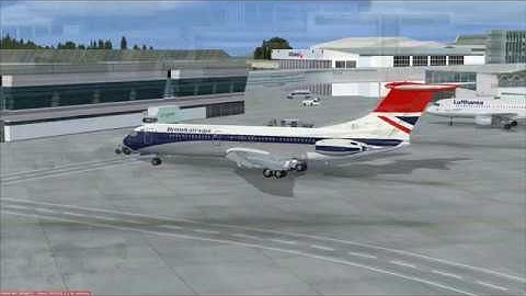 Flying the Just Flight VC10 in FSX Part 4