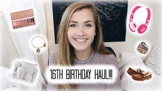 16Th Birthday Haul