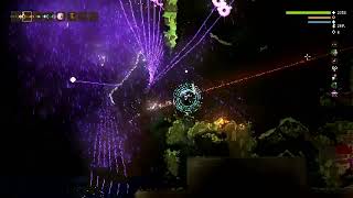[Noita] Explosion Of Thunder Wisp with Piercing (Spoilers)