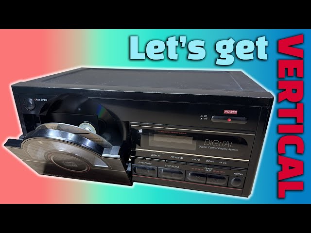 Vertical CD players: are they more fun? - YouTube
