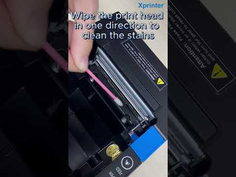How To Clean Printhead #thermalprinter #xprinter #printhead #receiptprinter