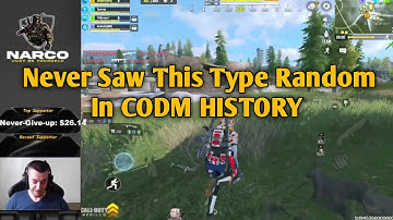 CoD Narco First Time Meet With Hilarious Random Player 😂 | COD MOBILE