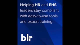 BLR compliance and training tools message