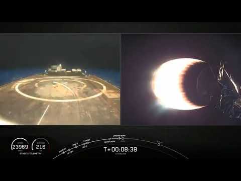 Рекорд! Пятая успешная посадка первой ступени Falcon 9! - Рекорд! Пятая успешная посадка первой ступени Falcon 9!