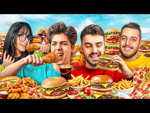 هر پاکت ۱۰۰۰کالری😳🍔