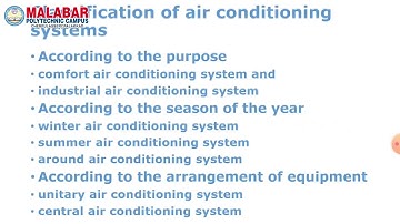 6023 -  REFRIGERATION & AIR CONDITIONING.- MODULE 4 (Part 1)