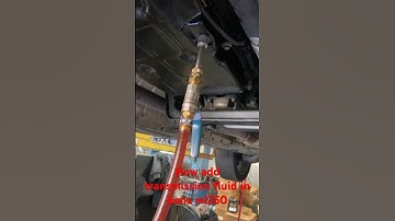 add transmission fluid in benz ml350