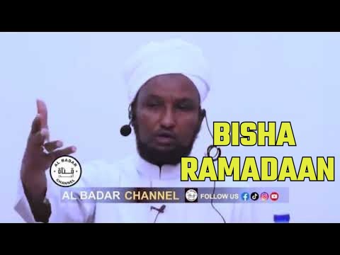 Muxaadaro Cusub #2024 Bisha Ramadaan 2024 sheikh hussein ali jabuti