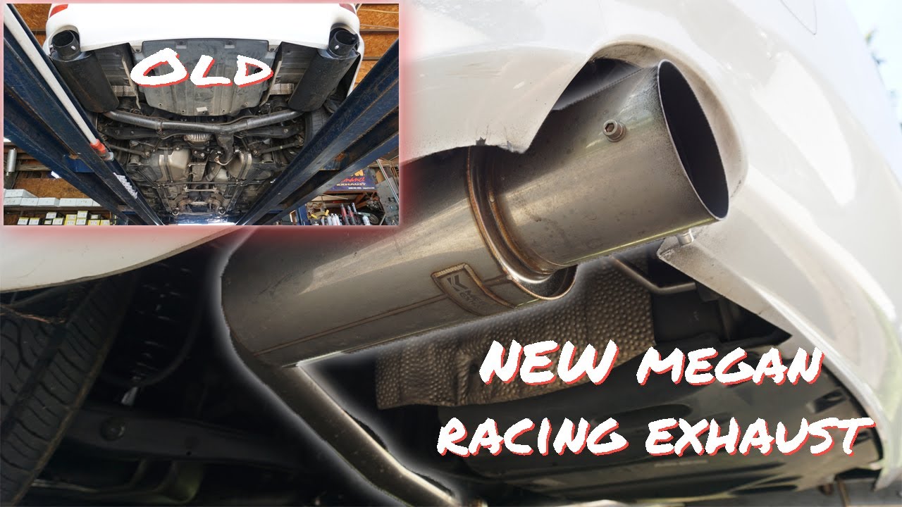 NEW Megan Racing Exhaust Lexus IS350 Part 4 YouTube