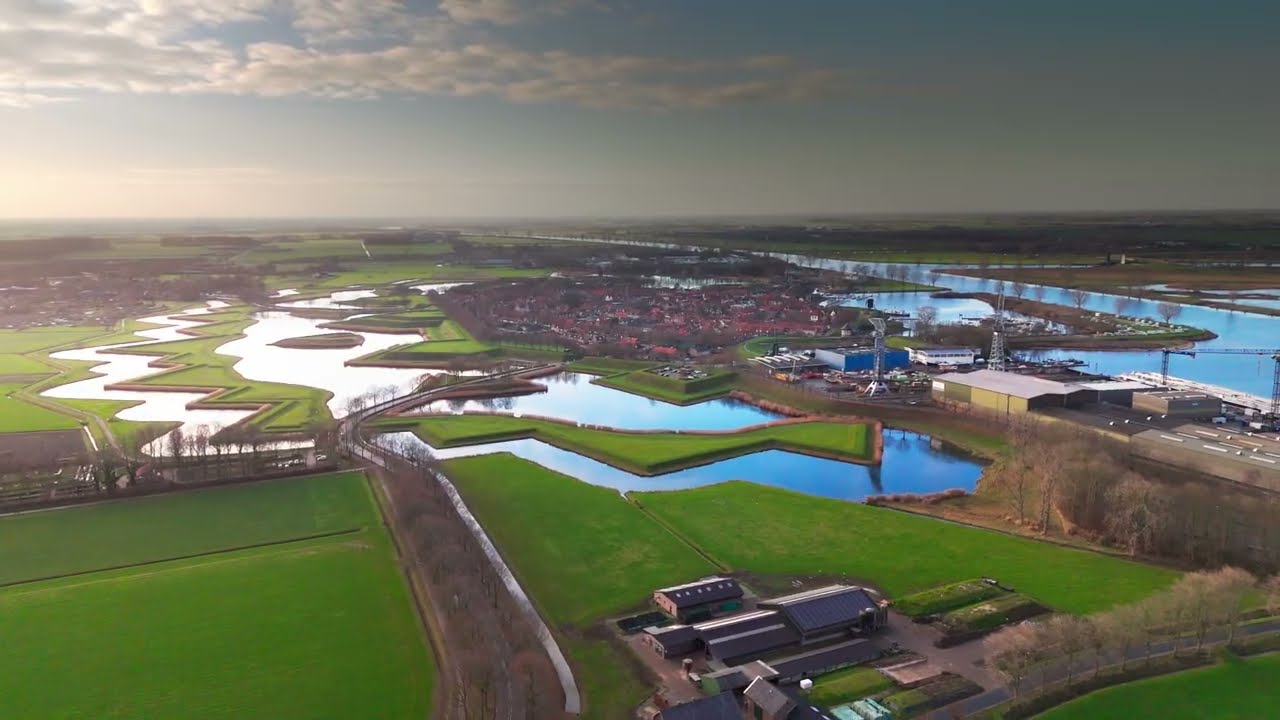 Het vestingstadje Heusden